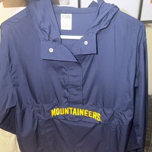 PINK Victoria's Secret WVU Mountaineers Jacket